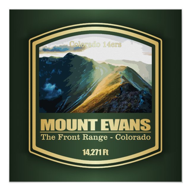 Póster Monte Evans (PF) (Anverso)