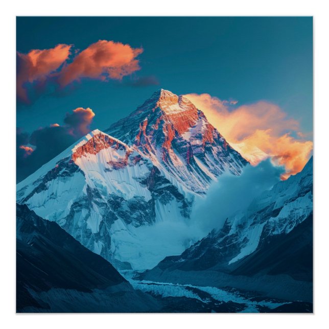 Póster Monte Everest (Anverso)