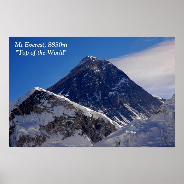 Póster Monte Everest (Frente)