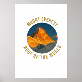 Póster Monte Everest Sagarmatha