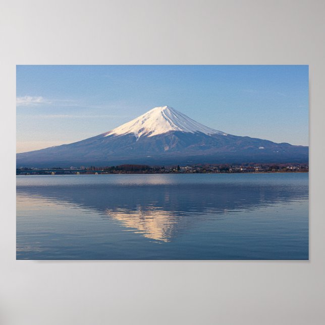 Póster Monte Fuji en japón (Frente)