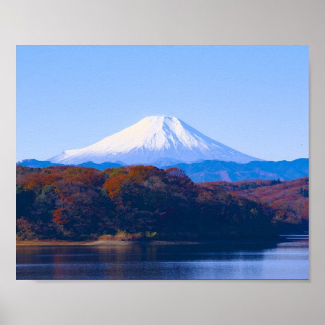 Póster Monte Fuji Japón (Frente)