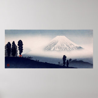 Póster Monte Fuji por Hiroaki Takahashi