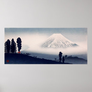 Póster Monte Fuji por Hiroaki Takahashi (aproximadamente