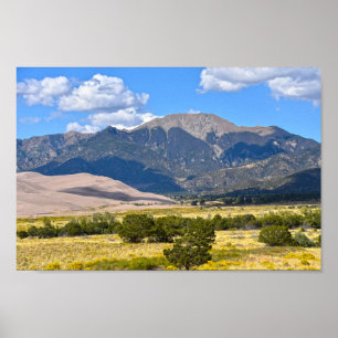 Póster Monte Herard, Parque Nacional de las Grandes Dunas