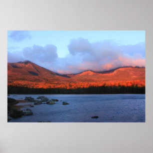 Póster Monte Katahdin Sunrise
