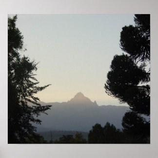 Póster Monte Kilimanjaro 2