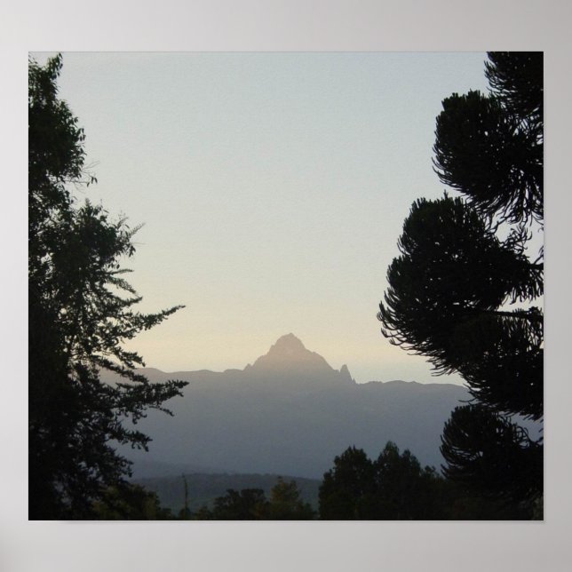 Póster Monte Kilimanjaro 2 (Frente)