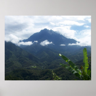 Póster Monte Kinabalu