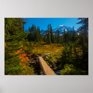 Póster Monte Rainer, Parque Spray otoño