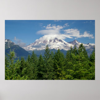 Póster Monte Rainier