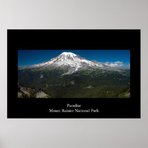 Póster Monte Rainier