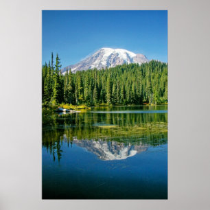 Póster Monte Rainier