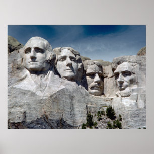 Póster Monte Rushmore