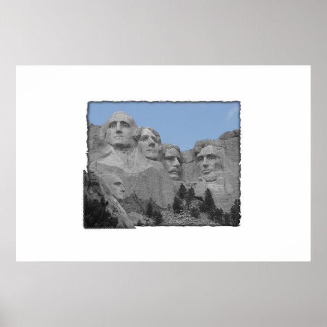 Póster Monte Rushmore (Frente)