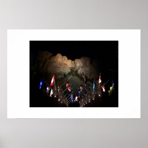 Póster Monte Rushmore