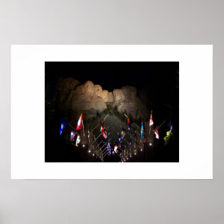Póster Monte Rushmore