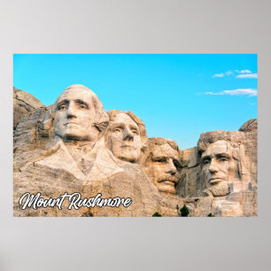 Póster Monte Rushmore, Keystone, Dakota del Sur