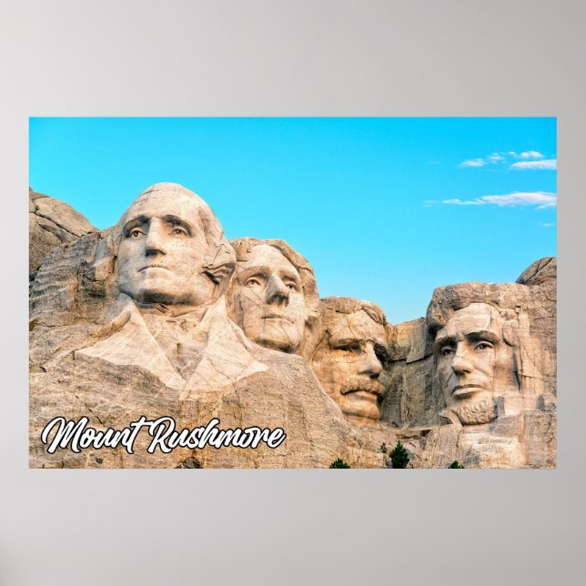 Póster Monte Rushmore, Keystone, Dakota del Sur (Frente)