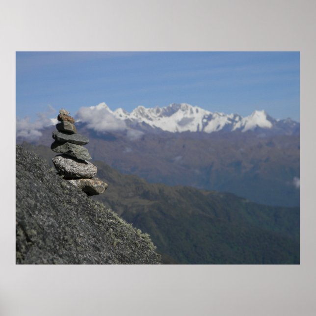 Póster Monte Salkantay Apichita (Frente)
