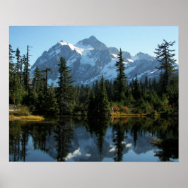 Póster Monte Shuksan pintoresco, Washington Fotográfico