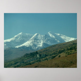 Póster Monte Snowdon