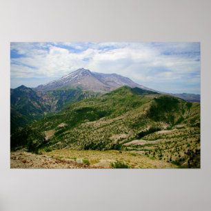 Póster Monte St. Helens