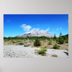 Póster Monte St Helens, fotografía paisajística, Seattle