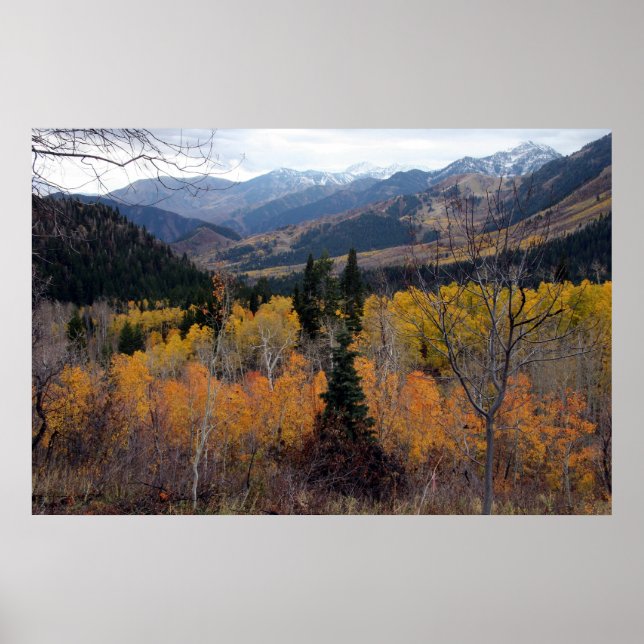 Póster Monte Timpanogos, Utah (Frente)