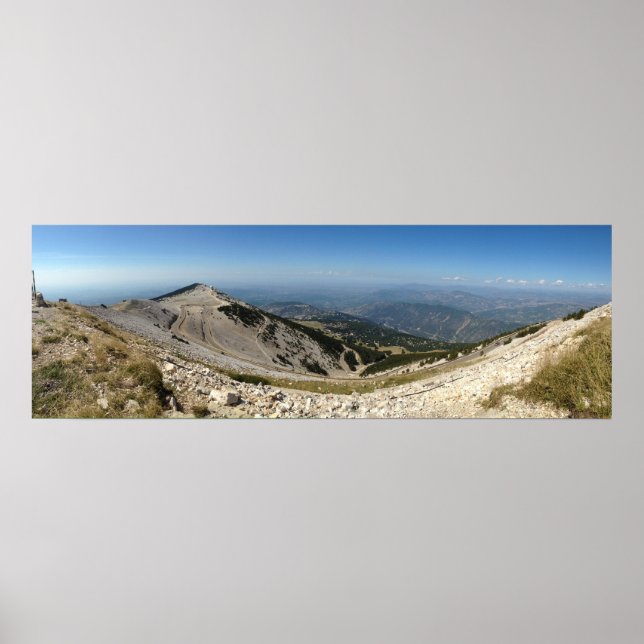 Póster Monte Ventoux - Panorama (Frente)