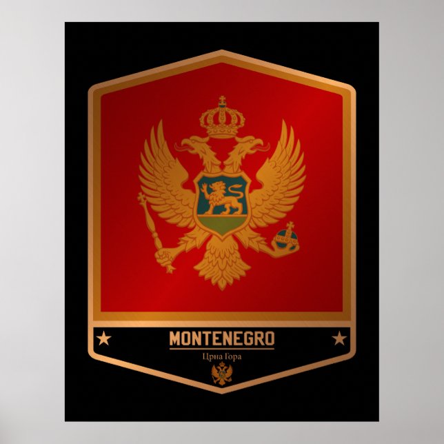 Póster Montenegro (Frente)