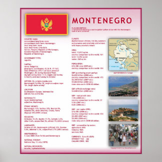 Póster Montenegro
