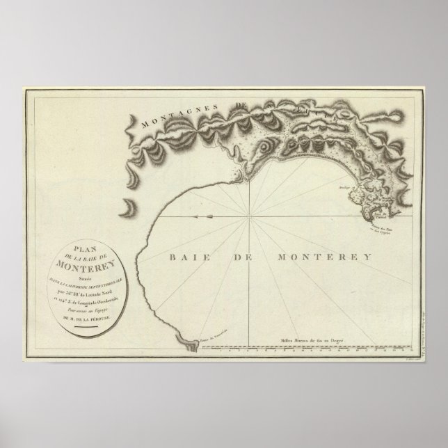 Póster Monterey, California (Frente)