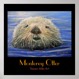 Póster Monterey Otter