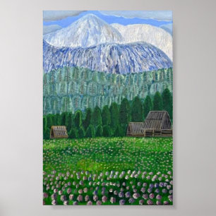 Póster Montes Tatra Polonia