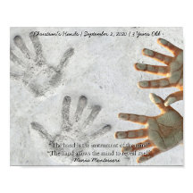 Montessori Sensorial Hands Cita Keepsake