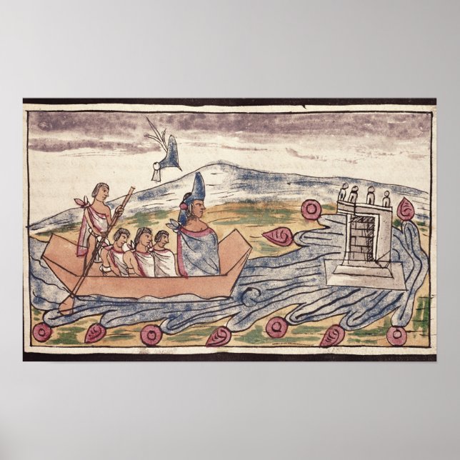 Póster Montezuma II se marcha rápidamente después de oír (Frente)