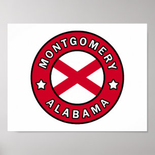 Póster Montgomery Alabama