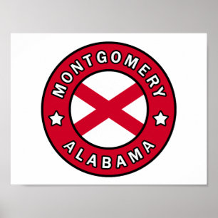 Póster Montgomery Alabama