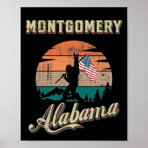Póster Montgomery Alabama