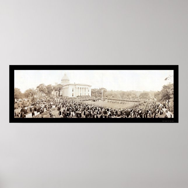 Póster Montgomery, Alabama Foto 1918 (Frente)