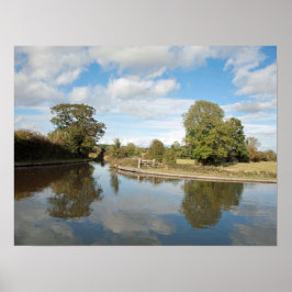 Póster Montgomery Canal Shropshire