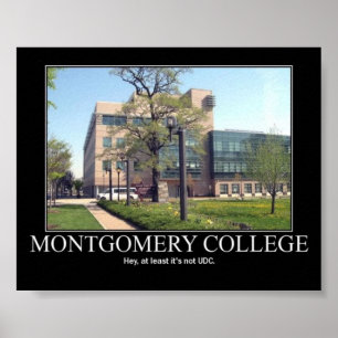 Póster Montgomery Colledge