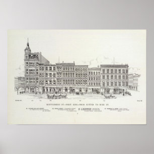 Póster Montgomery West side Sutter y Bush