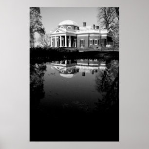 Póster Monticello on Water