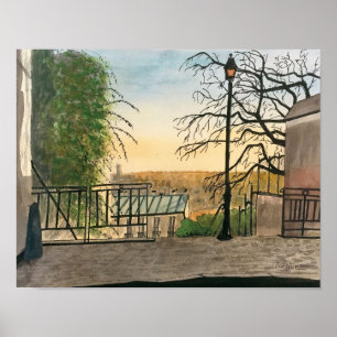 Póster "Montmartre "