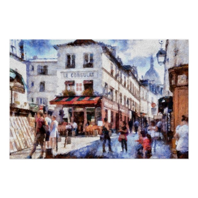 Póster Montmartre (Anverso)