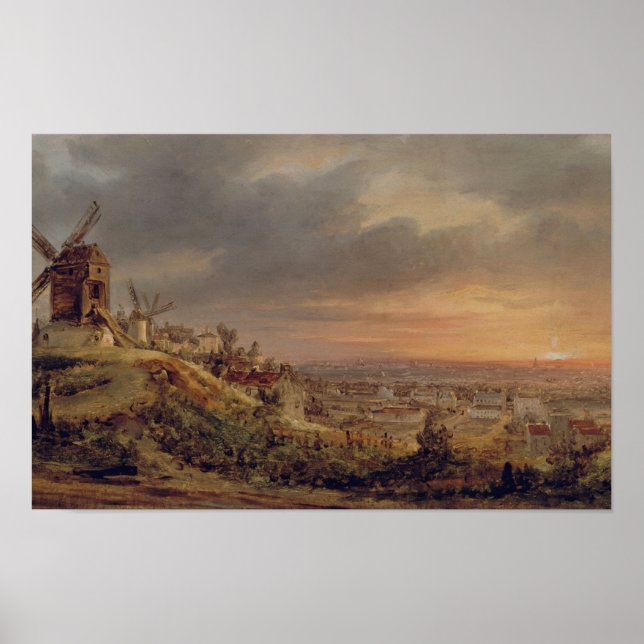 Póster Montmartre (Frente)