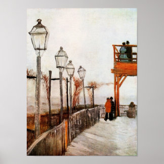 Póster Montmartre (F272) Van Gogh Bella Artes
