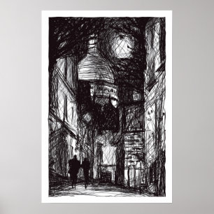 Póster Montmartre I